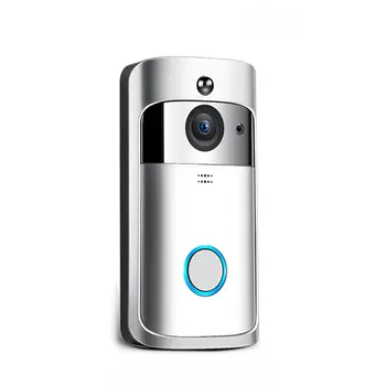 

M3 Night Vision WIFI Smart Video Doorbell Wireless Portable Home Door Bell Cordless Phone Intercom Smart Home Parts