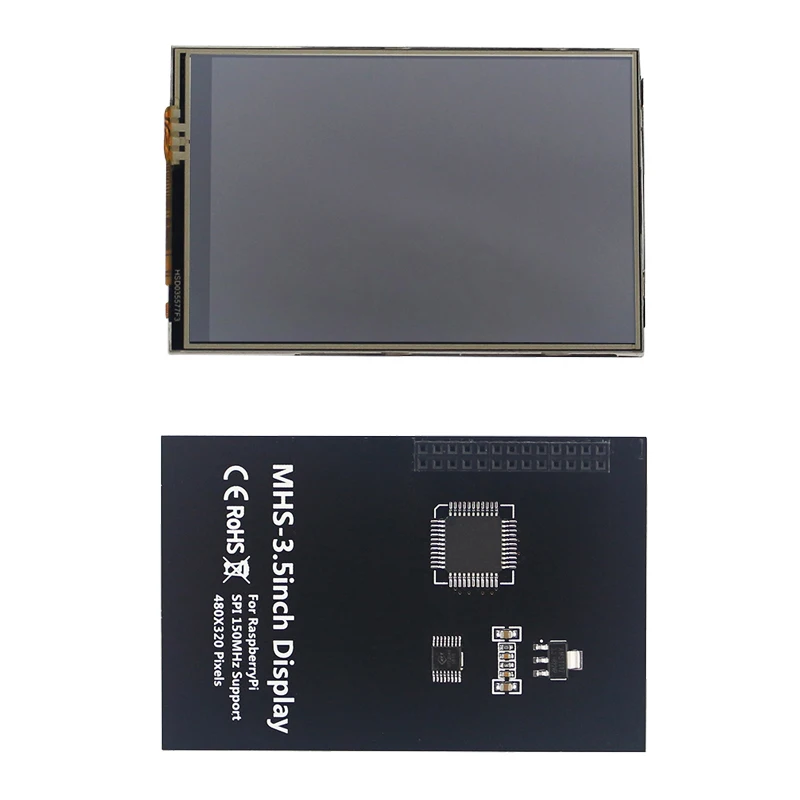 Raspberry Pi 4 Модель B 3,5 дюйма 4 дюйма сенсорный экран 480x320 125 МГц ips ЖК-дисплей для видеоигр Raspberry Pi 4B/3B+/3B/Zero/A
