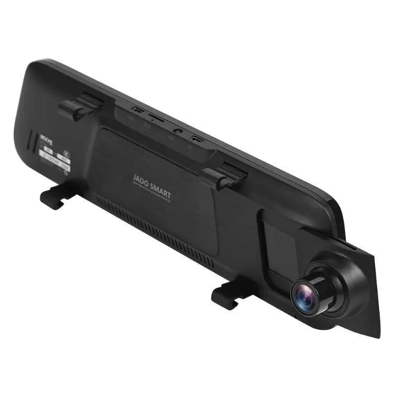 JADO A650 поток медиа ADAS зеркало заднего вида DVR Dashcam камера 9,3" ips сенсорный экран Full HD 1080P ночное видение видеорегистратор