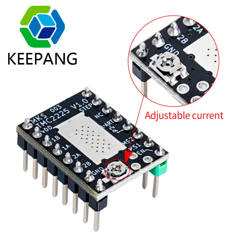 TMC2225 Driver Stepper Motor Replace TMC2208 TMC2209 StepStick 3D printer parts ultra silent For SGen_L Gen_L Robin Nano | Компьютеры и