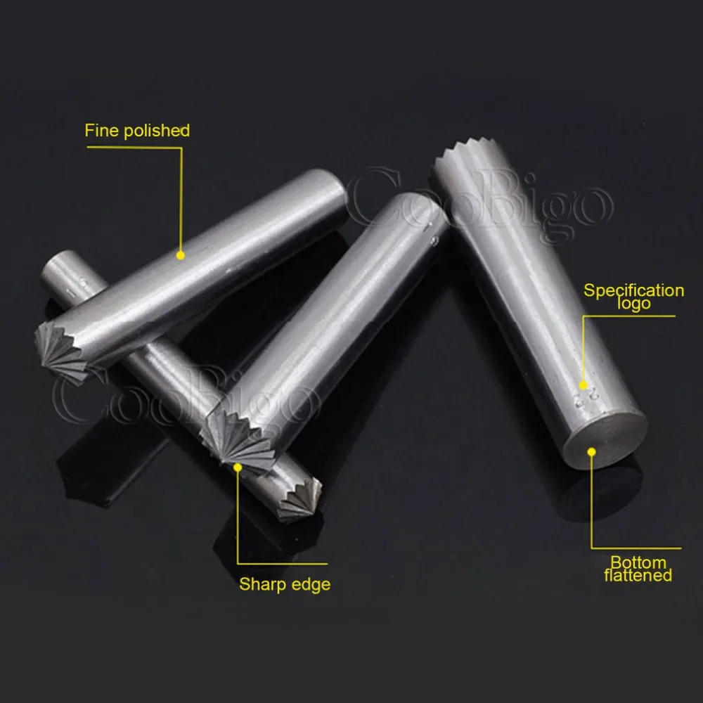 Eyelet Punch Tool Set 1pcs Metal Flowering Puncher Screw Eyelets Installation Tool