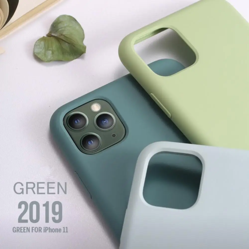 Роскошный чехол для телефона для iPhone 11Pro Max жидкий силиконовый чехол для iPhone X/Xr/XS Max/6 S/7/8 PLus анти-шок защитная оболочка