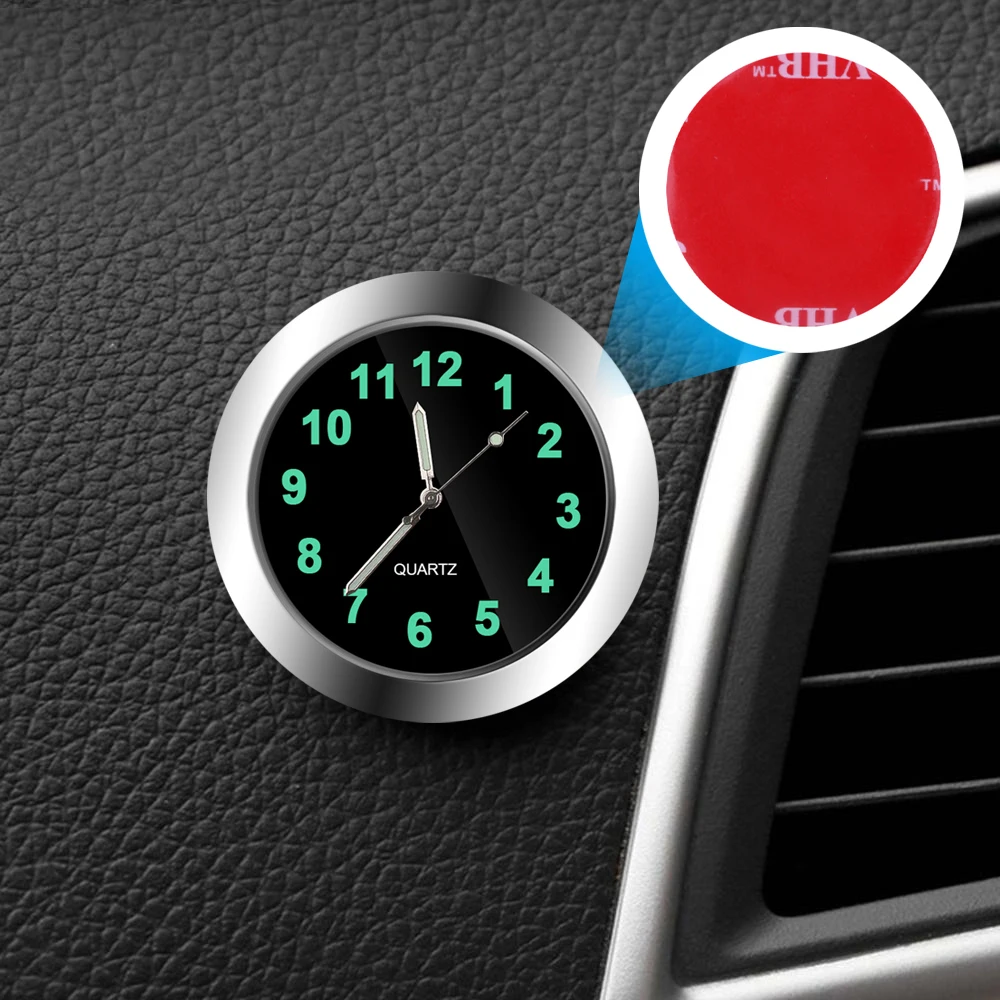 10pcs-lot-round-3-cm-1-mm-thickness-3M-double-sided-tape-car-decoration-interior-clocks