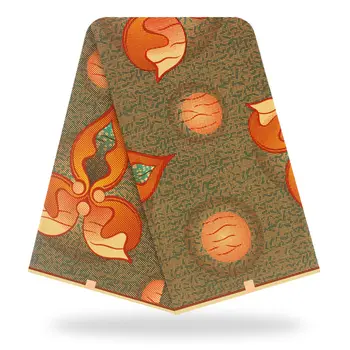 

Nice Party Wax Textile African Veritable Cotton Print Wax Fabric For Dress SWV609(6Yards/Lot)