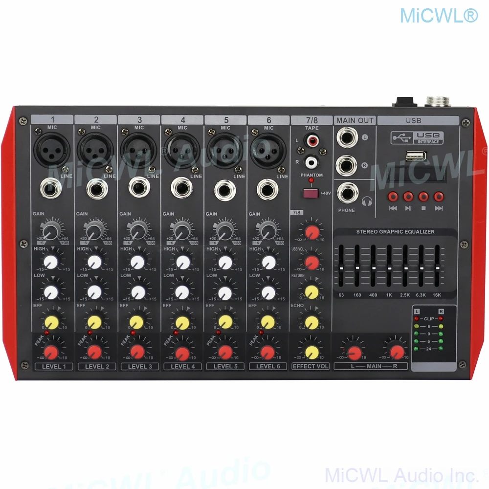 Pro 12 Channel MG12 Bluetooth Mixer Sound Mixing