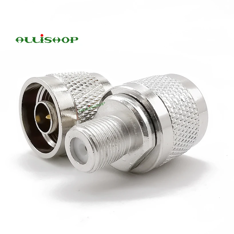 

1Pcs N Male to F Type Female Antenna RF Coaxial Adapter F Jack to N Type Plug Converter Connector