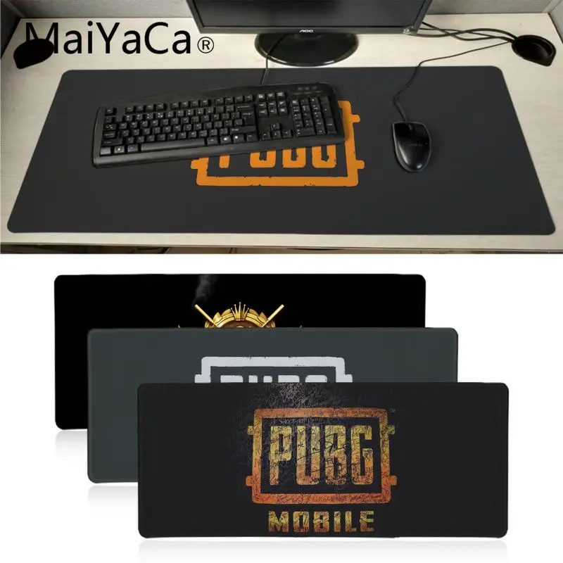 Игровой коврик для мыши с логотипом PUBG, игровой коврик для мыши, коврик для мыши в стиле аниме, коврик для мыши для геймера, скоростная версия, Настольный коврик