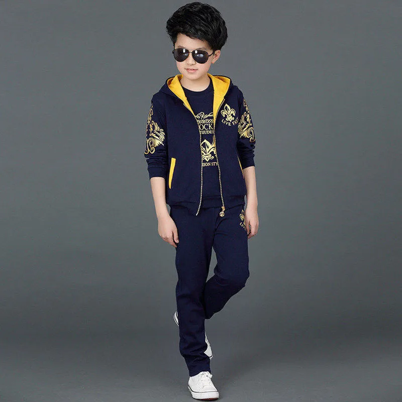 Baby Boy Clothes 4 5 Years Toddler Boutique Outfits Fashion Print Splicing  Coats And Pants Kids Bebes Jogging Suits Tracksuits From Dtysunny, $14.18