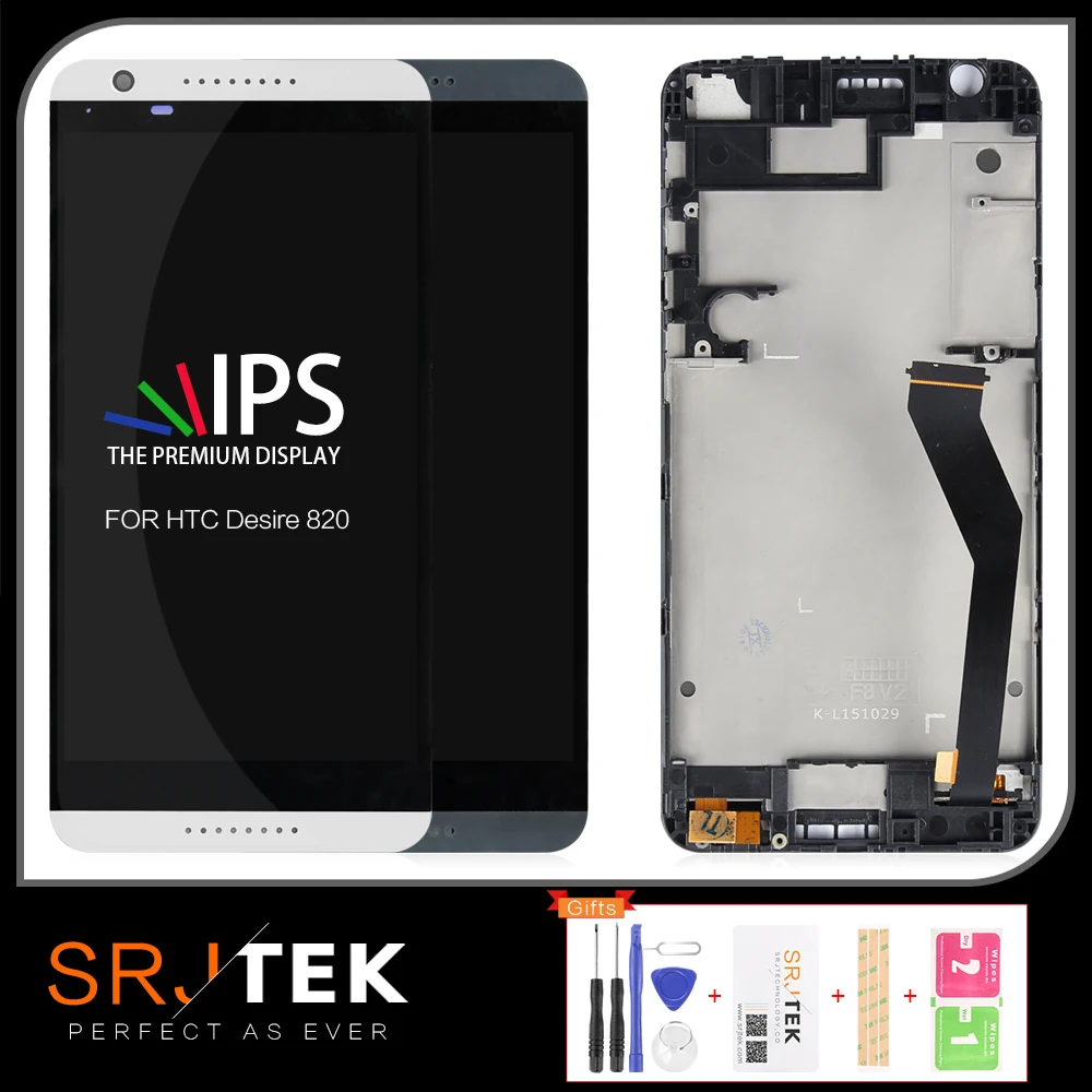 100% оригинал для HTC Desire 820 LCD сенсорный экран дисплей дигитайзер сборка запасные