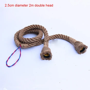 

Retro hemp rope Pendant Lights decorative Industrial Hanging Lamp for Living Room Kitchen Home Light Fixtures Decor Luminaire