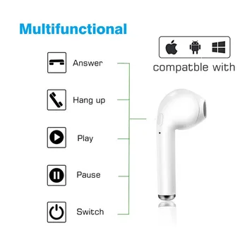 

2019 Cheapest Hot sale wireless Auriculares I11 I7S I7 MINI I7s TWS with charging box earphone I12 S7 S5