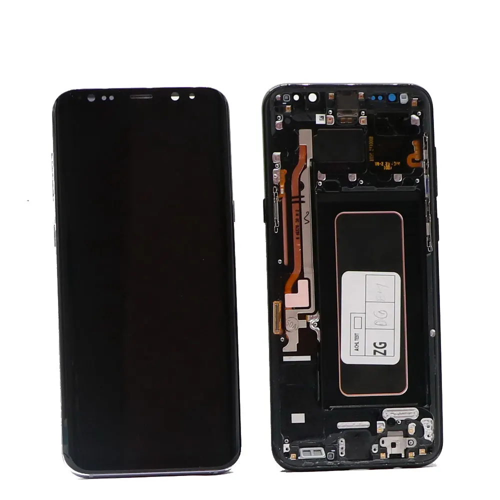 

Original SUPER AMOLED Display For SAMSUNG Galaxy NOTE8 LCD N950 N950F Display Touch Screen Replacement Parts With black spots