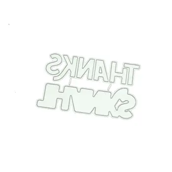 

thank Metal Cutting Dies DIY Scrapbooking Paper Stamping Die Decor