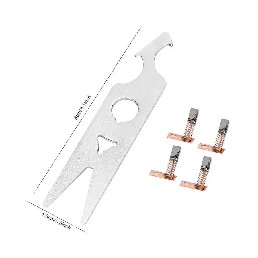 Набор гаечных ключей для маникюра комплект из 2 предметов карбоновая щетка