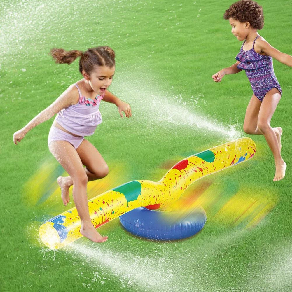 Alfombrilla de aspersor para niños, colchoneta de juego de giratoria aire libre, cojín de aspersor inflable para césped, productos de juguete Stock|Juguetes deportes| - AliExpress