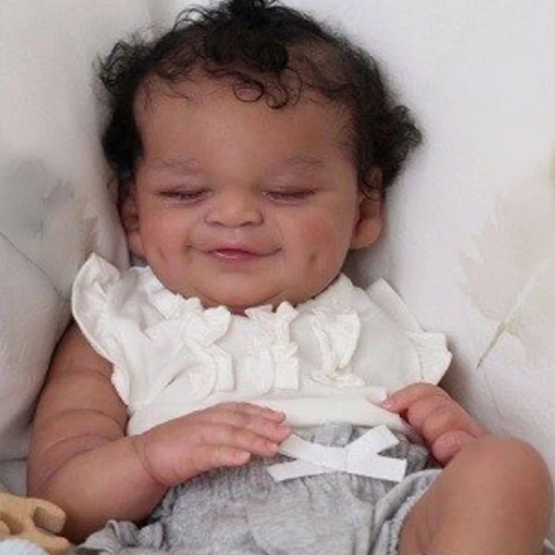 

Reborn Doll Kits Cecilia 19Inches Unpainted Unfinished bebe reborn Doll mold Parts DIY Kids Toys