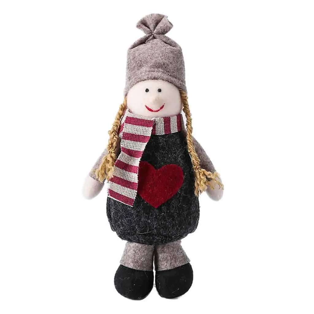 Navidad Рождественский Снеговик кукла рождественский подарок для ребенка игрушка украшение стола для дома Рождественская елка Новогодние украшения@ 25