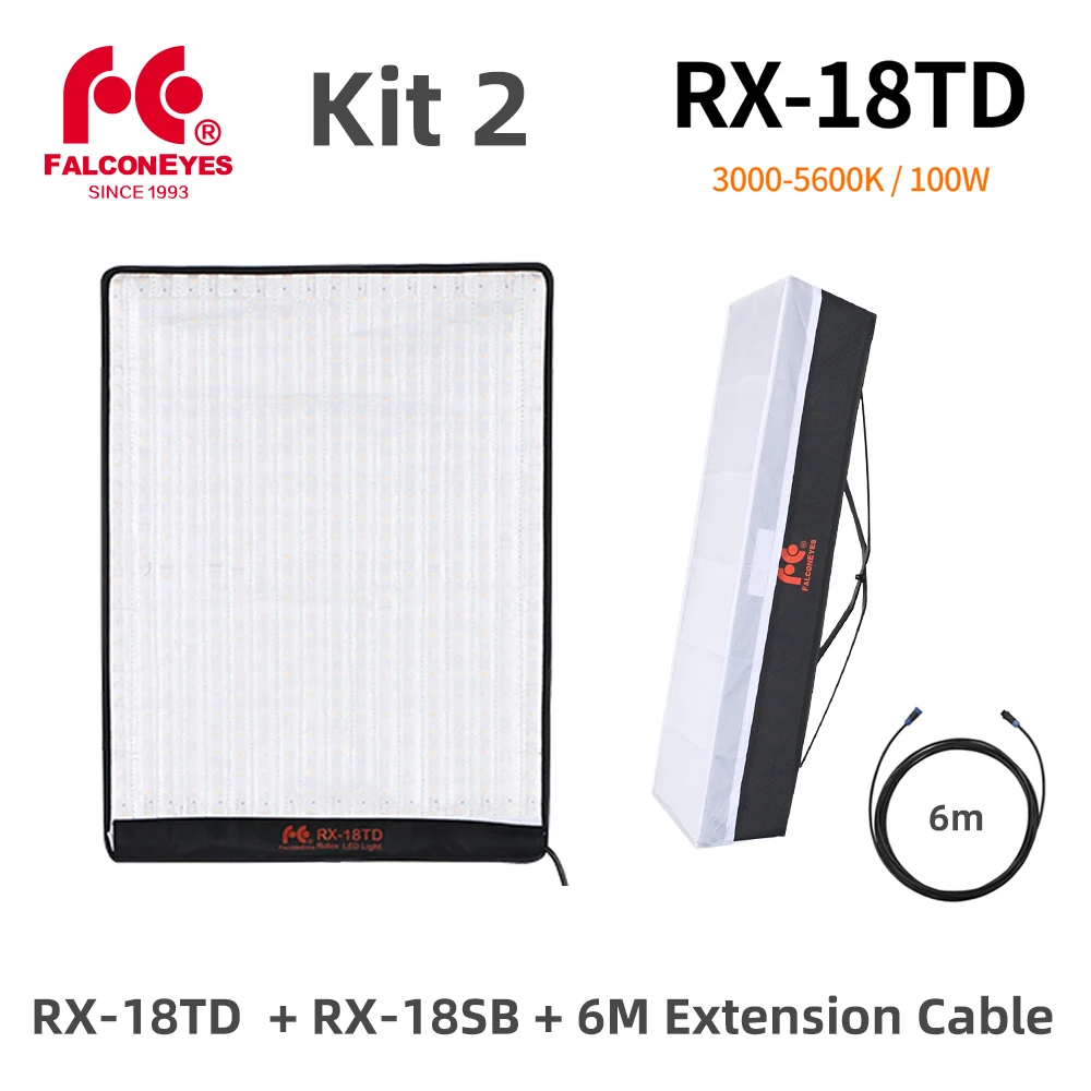 Ledビデオおよび写真ライト,100w,フレキシブル,504個,ディフューザー