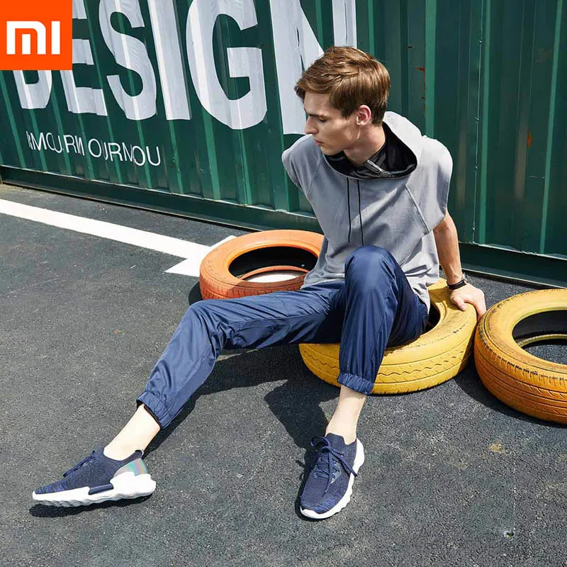 Оригинальная спортивная обувь Xiaomi Mijia Youpin Uleemark тканые кроссовки трендовая