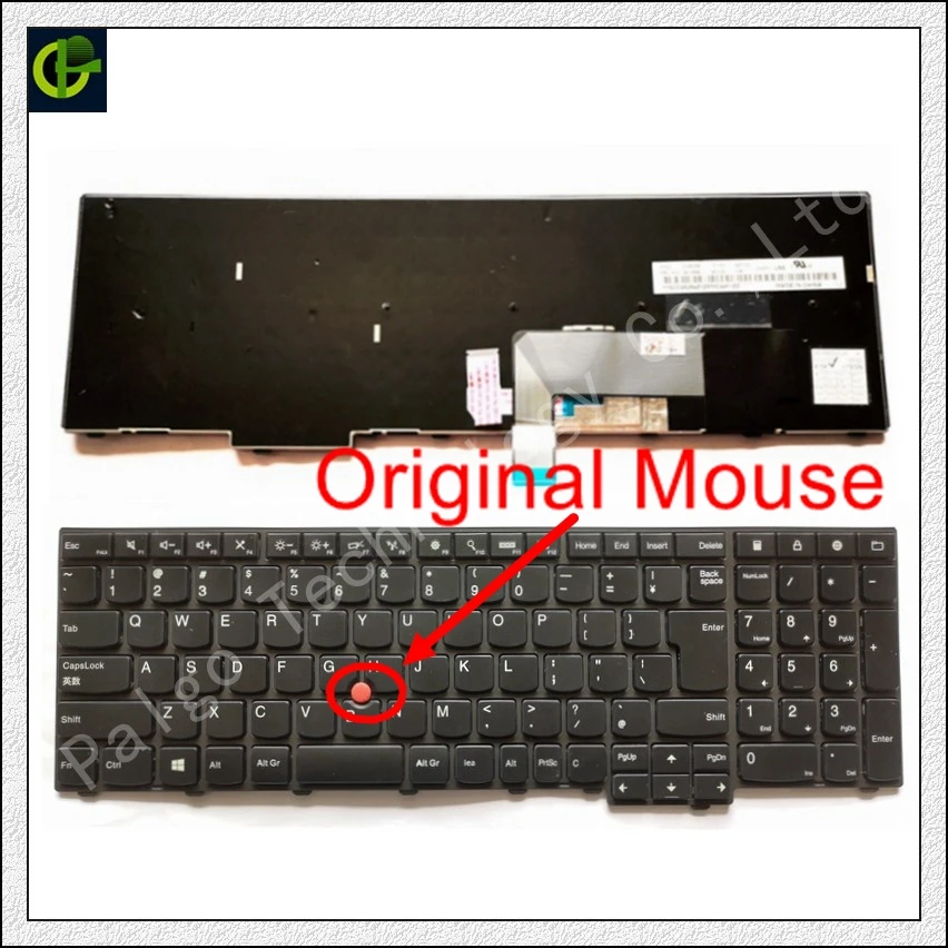 Big ENTER as photo Английскую клавиатуру для THINKPAD MP-12P53US-442W PK130SK2A00 0C44975 44E0GH 44R036 км BL-105US MP-12P63SUJ442W MP-12P63USJ442W свяжитесь с нами - Цвет: Big ENTER as photo