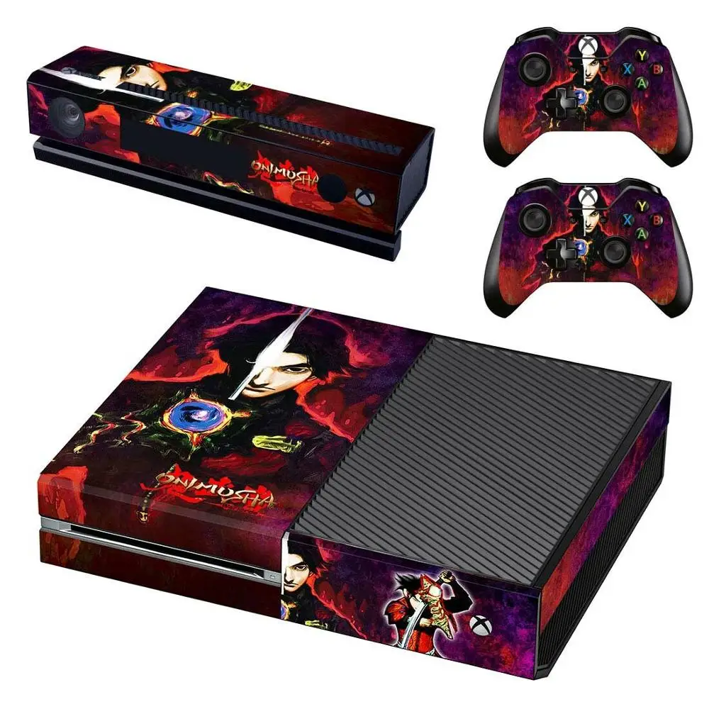 Стикеры Onimusha s для xbox one виниловые наклейки для кожи Стикеры Adesivo для xbox one консоль Kinect два контроллера шкуры