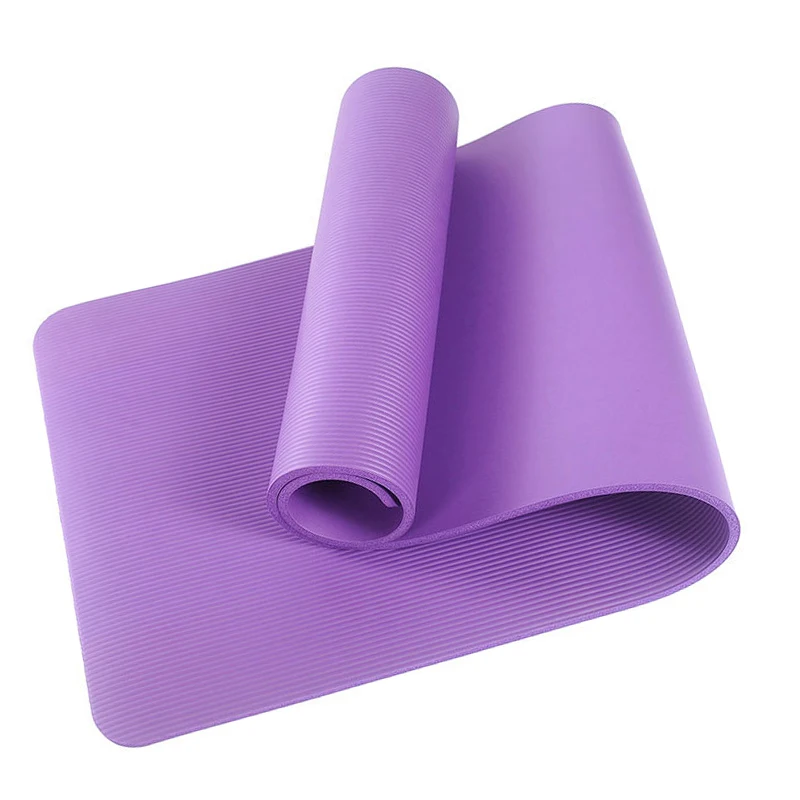 8 мм толщиной 1830*610 мм коврик для йоги спортивный тренажерный зал мягкие коврики для пилатеса складные для бодибилдинга Фитнес упражнения оборудование Новинка - Цвет: Purple