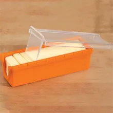 Утилита кухонные инструменты 14x4,5x4 Хранитель масла и слайсер резак контейнер для хранения тортов печенья посуда масло блюдо посудомоечная машина