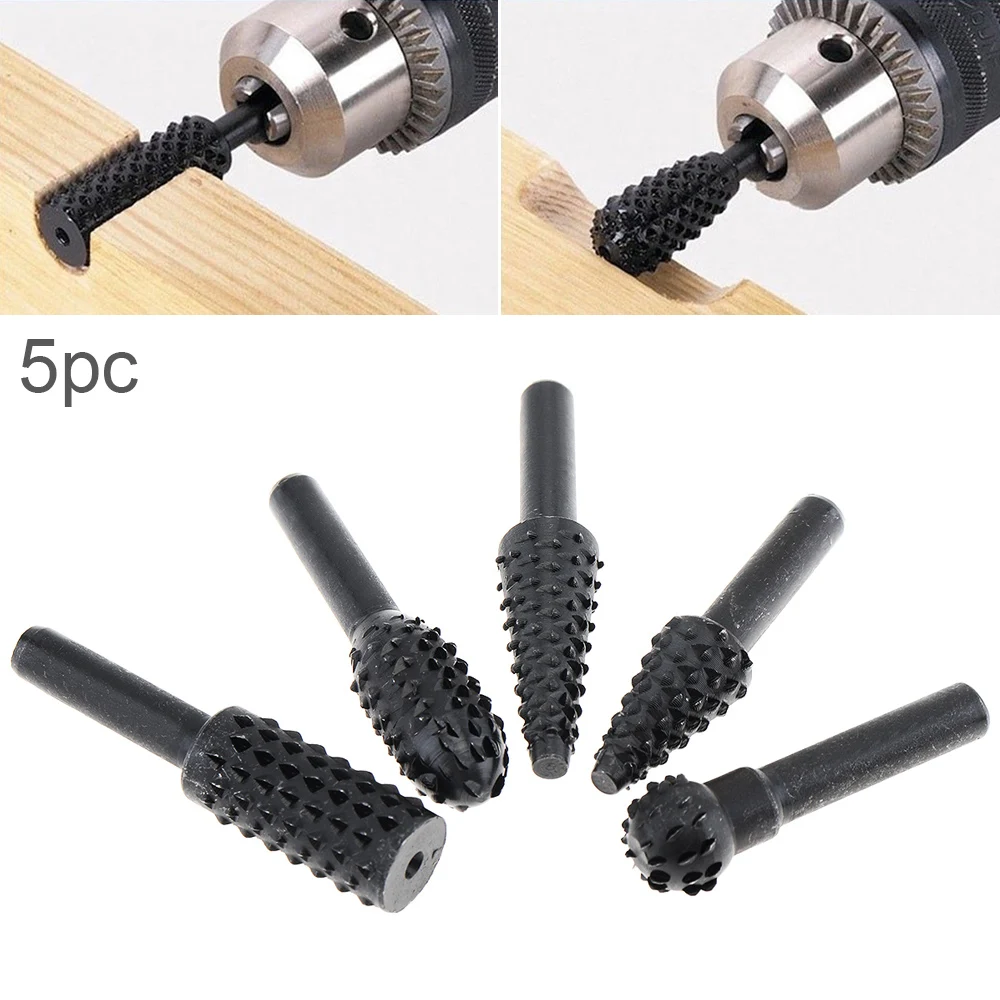 5 шт./лот металлическая зубная палочка для волков вращающиеся файлы Столярный DIY