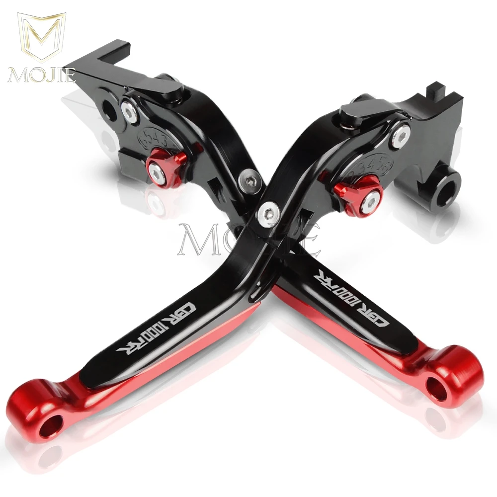 Мотоцикл CBR1000RR рычаги тормозного сцепления для Honda CBR1000RR CBR 1000 RR/FIREBLADE/SP CBR1000 RR 2008- рычаги тормозного сцепления - Цвет: Black Red