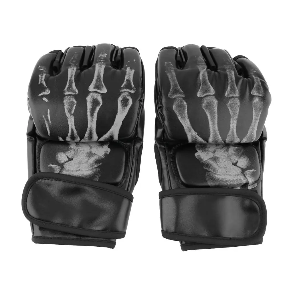 

MMA Sparring Grappling Fight Boxing Punch Ultimate Mitts Leather Gloves Give Optimal Protection in Training Competition