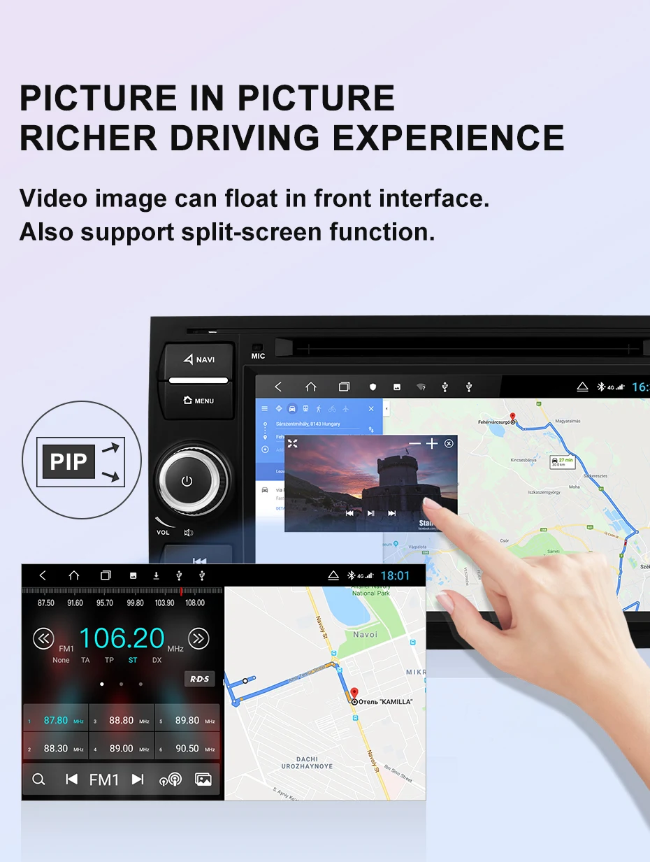 Best Isudar H53 Car Multimedia Player GPS Android 2 Din For Ford/Mondeo/Focus/Transit/C-MAX/KUGA 8 Core RAM 4GB DVR Autoradio DSP DVD 19
