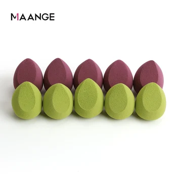 

MAANGE 4/5/10PCS Makeup Sponge Pro Cosmetic Beauty Puff For Foundation Concealer Cream Make Up Soft Water Sponge Puff Wholesale