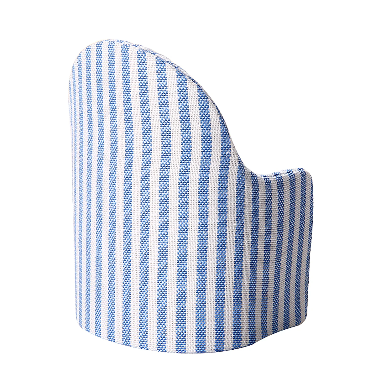 1:12 Dollhouse Miniature Furniture Sofa Chair Living Room Navy Stripe Soft Queen Princess Sofa for Baby Toys girls Doll Gift