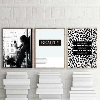 

Poster Modern Home Decor Nordic Style Smoking Woman Fashion Canvas Print Painting Wall Artwork Modular Picture For Living Room