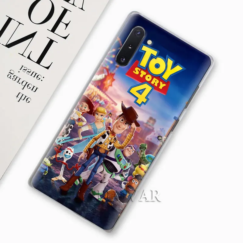История игрушек мультфильма чехол для телефона для samsung Galaxy Note 10 Plus Note 8 9 S10 S9 плюс S10e A30 A40 A50 A70 в твердом переплете