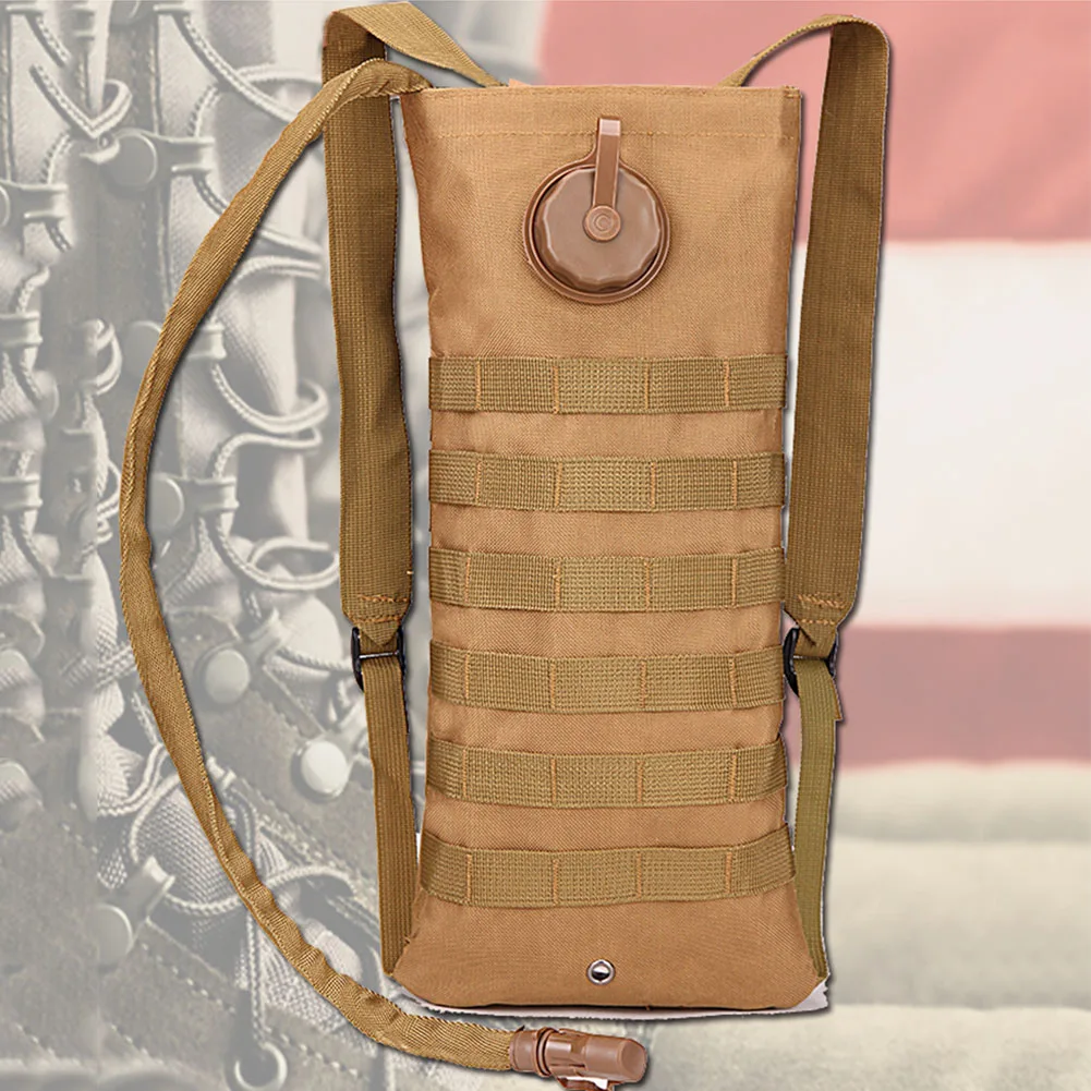 

Hangable Accessories With Bladder Safety Water Bag Stable Storage Oxford Cloth Camping Bag Fashion Outdoor Hiking Tactical Molle