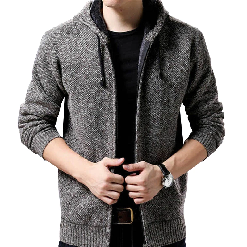 Shirt Hot Kashmir Wool Sweater Zipper 