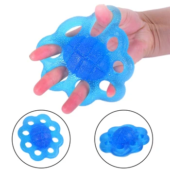 

Reduce Wrist Pain Hand Exerciser Fitness Carpal Grip Strength Ball Portable Finger Trainer Rehabilitation Stretcher Pull 8 Holes