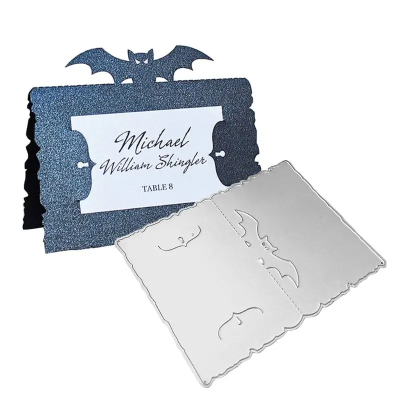 

Halloween Bat Metal Cutting Dies Stencil DIY Scrapbooking Album Stamp Paper Card Embossing Craft Decor