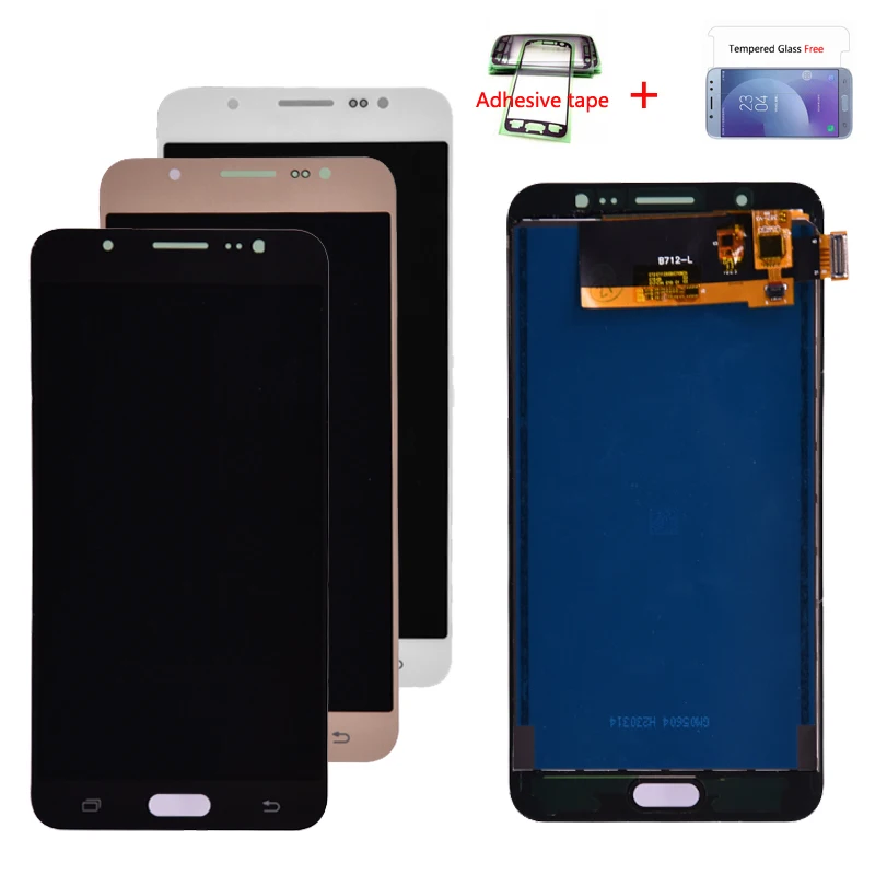 

For Samsung Galaxy J7 2016 J710 LCD display Touch Screen Digitizer Assembly SM-J710F J710M J710H J710FN LCD adjust brightness