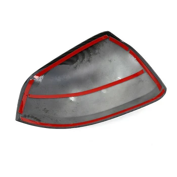 

1 Pair Rear view mirror cover Side Fairing Decor Carbon Fiber Black Useful