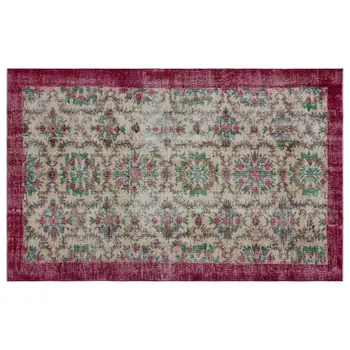 

Handmade Natural Vintage Turkish Area Rug 154x240 Cm-5'1''X7'10''