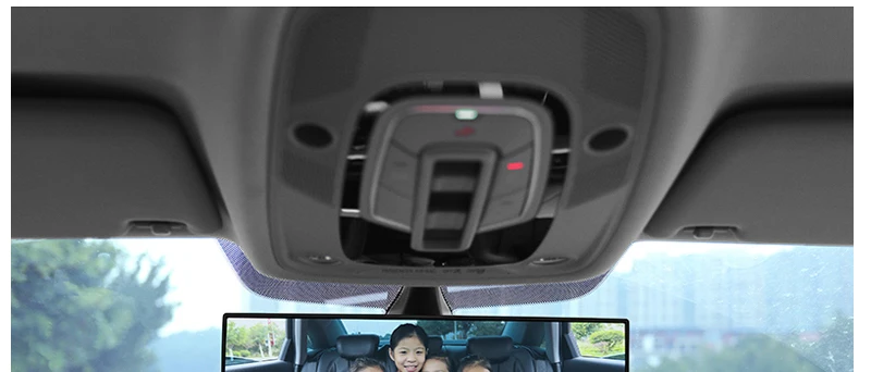 Автомобильное вспомогательное зеркало заднего вида HD Vision Авто Светоотражающие линзы антибликовое широкоугольная поверхность голубое зеркало изогнутая поверхность зеркала
