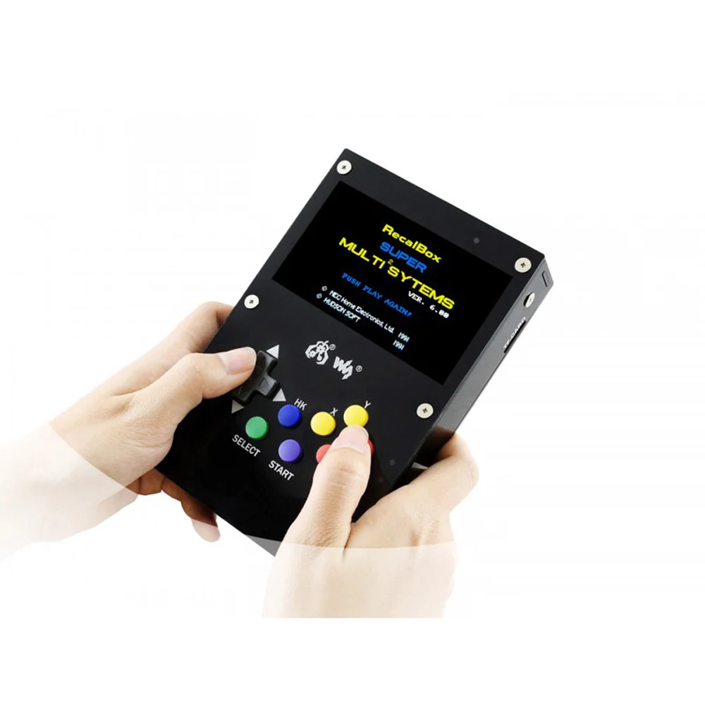 

GamePi43 Add-ons for Raspberry Pi to Build GamePi43 Raspberry Pi Game Pad Handheld Game Hat with 4.3inch IPS Display