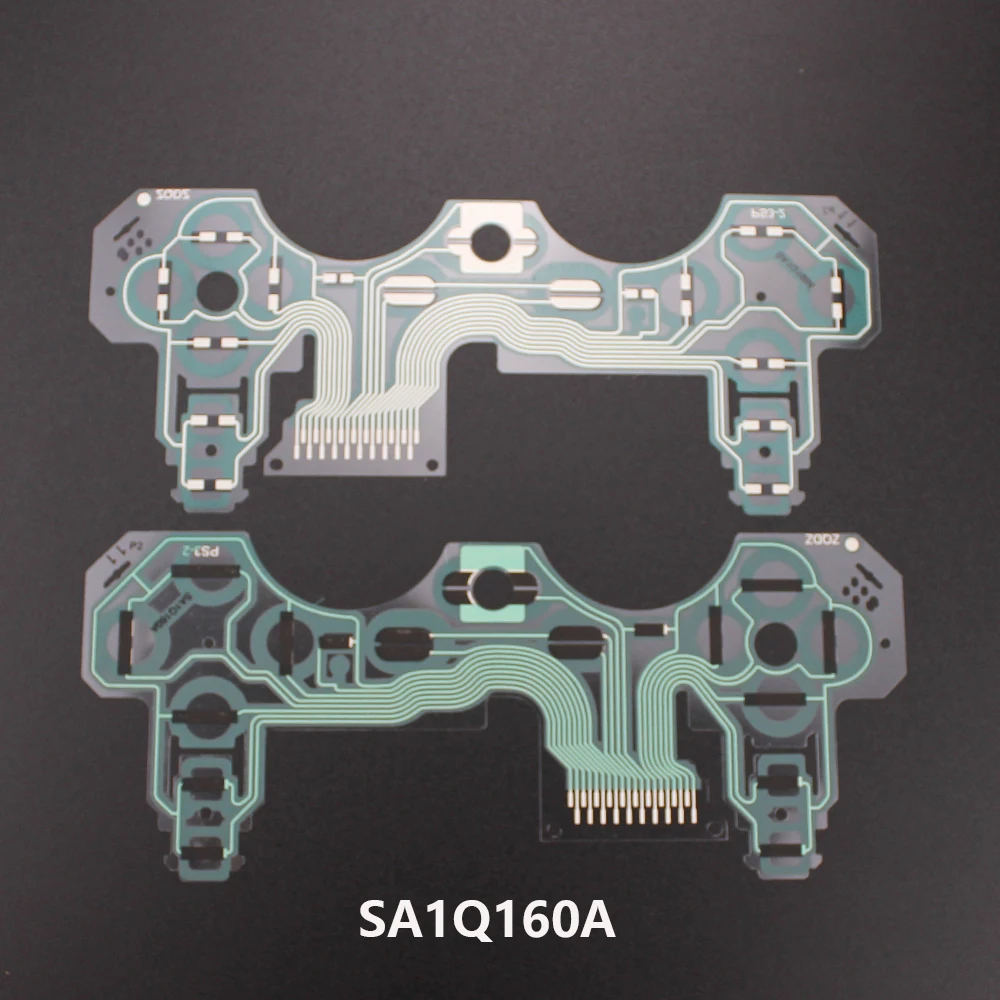 TingDong 2 шт. пуговицы ленточная печатная плата для Dualshock 3 PS3 контроллер SA1Q160A SA1Q159A