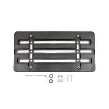 

Replacement For A3 A4 A5 Q5 Q7 Car Rear License Plate Frame Tag Mount Holder Bumper Bracket