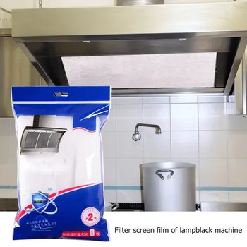 

1/2 Pack Range Hood Protector Non-Woven Fabric Filter Effectively Absorb Fumes Oil Kitchen Supplies VJ-Drop