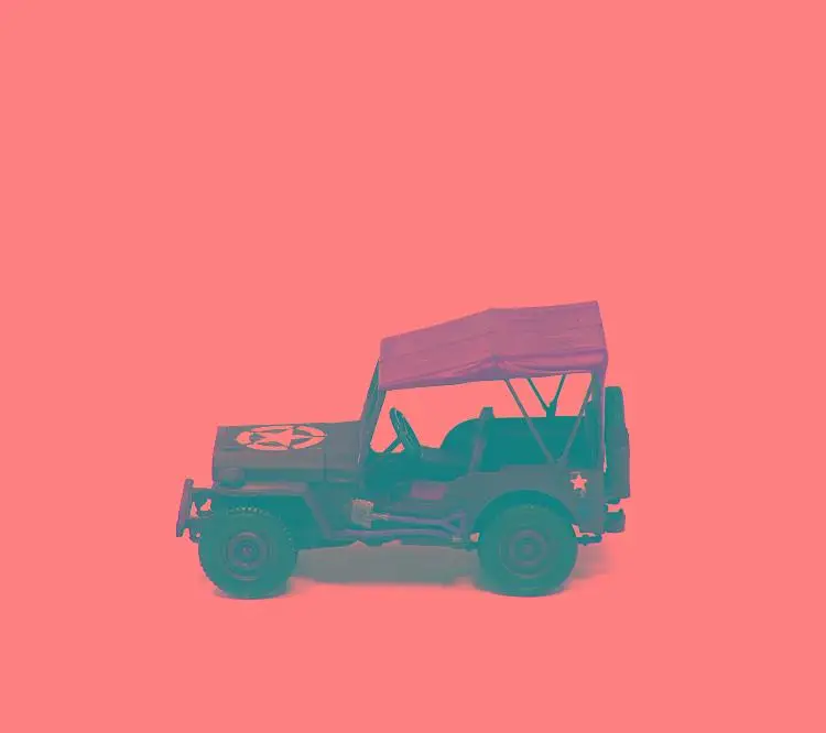 США WILLYS тканевый Топ CP0601 1/72 Готовая модель танк S-MODEL
