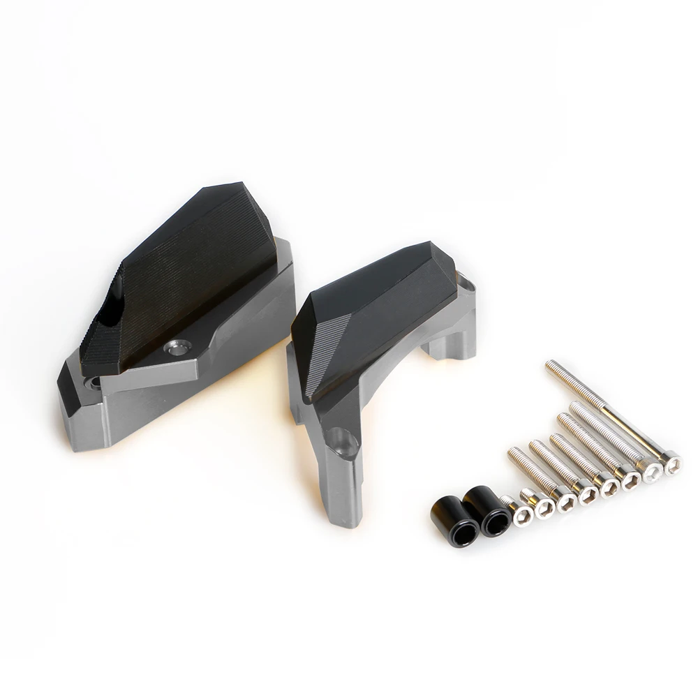 For YAMAHA YZF-R3 YZFR3- Falling Crash Frame Slider Pad Fairing Guard Engine Protection Protector Motorcycle Accessory - Цвет: Titanium