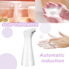 Автоматический дозатор мыла аксессуары для ванной комнаты автоматический датчик мытья рук жидкость для ванной комнаты бесконтактная кухня Ручная стирка 3